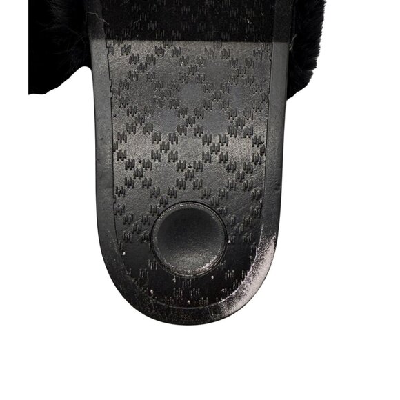 Chase & Chloe Black jeweled sandal slides - Size 7.5 - Picture 3 of 6